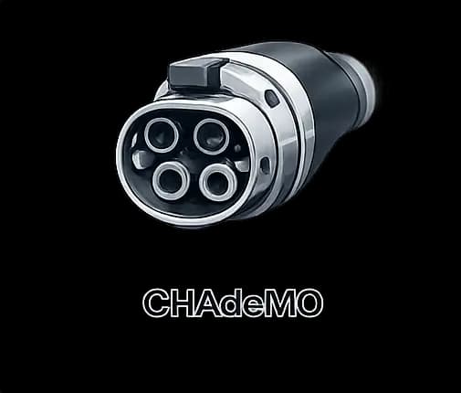 CHAdeMO DC fast charging connector